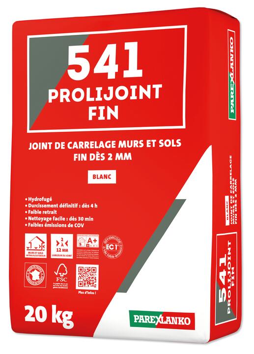 541 PROLIJOINT FIN BLANC 20KG